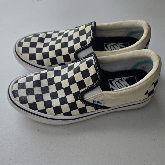 VANS Classic Slip-On Checkerboard women size 5.0 - Picture 2 of 16